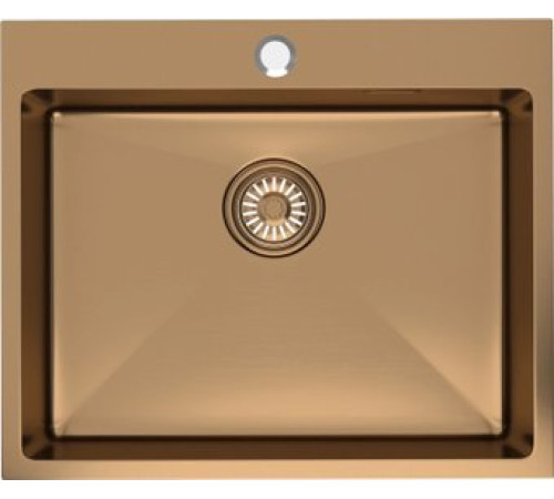 Кухонная мойка Mixline Pro 555135 бронза, с сифоном