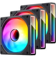 Комплект вентиляторов для корпуса Jonsbo ZK-120 черный, 3 шт.