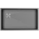 Кухонная мойка Paulmark Next-Skew 74-L UNI PM887444-L-GM вороненая сталь