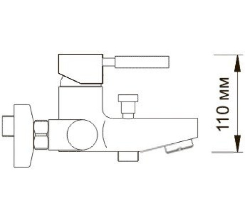 Смеситель Wasserkraft Main 4101