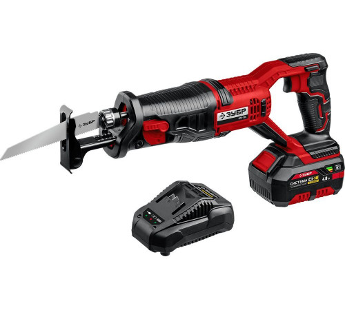 Сабельная пила Зубр Мастер СПЛ-185-41 с 1-им АКБ