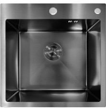 Кухонная мойка Asteria A5050NB-D черный декор