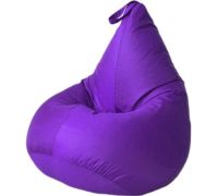 Кресло-мешок Kreslomeshki Капля Оксфорд 210 XXL, фиалка