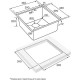 Кухонная мойка Paulmark Gerberg 44 UNI PM254444-BS стальной/брашированная сталь