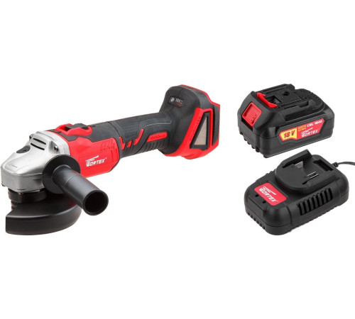 Угловая шлифмашина Wortex CAG 1812 E 1BCAG001A29 с 1-им АКБ