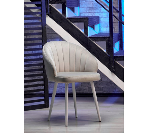 Памир Зефир F81 светло-серый/белая опора