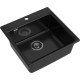Кухонная мойка GranFest GF-LV-510 черный