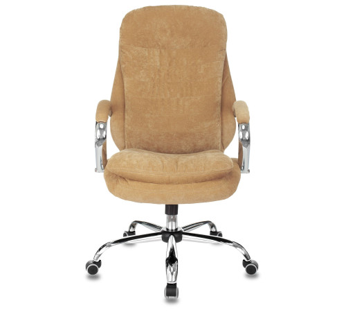 Кресло Бюрократ T-9950SL Fabric горчичный Velvet 73