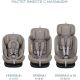 Детское автокресло Indigo Aero Isofix ST-3 бежевый лен