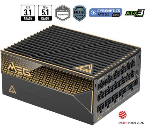 Блок питания MSI MEG Ai1600T PCIE5