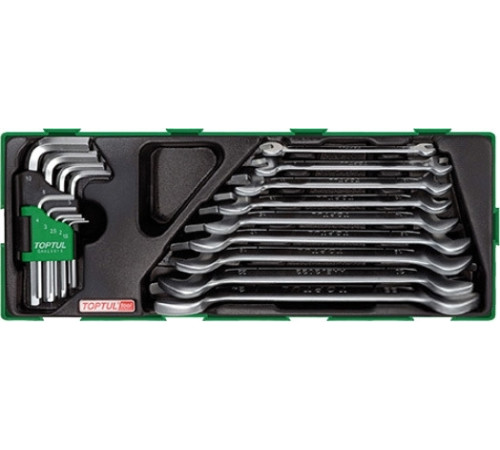 Набор ключей Toptul HGTA1804 18 предметов