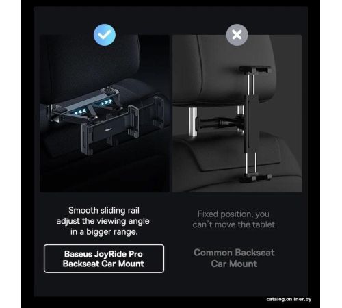 Держатель для планшета Baseus JoyRide Pro Backseat Car Mount SUTQ000001 черный