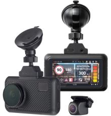 Видеорегистратор-радар детектор 2в1 Roadgid Premier 3 Carbon 2CH