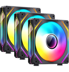 Комплект вентиляторов для корпуса Jonsbo ZL-120 черный, 3 шт.