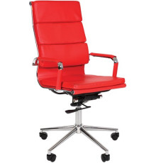 Офисное кресло CHAIRMAN 750 экокожа, красный