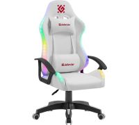 Игровое геймерское кресло Defender Factor X белый