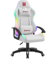 Игровое геймерское кресло Defender Factor X белый