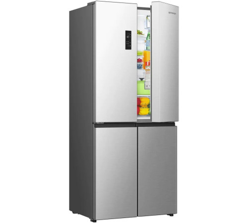 Четырёхдверный холодильник Gorenje NRM819E61X