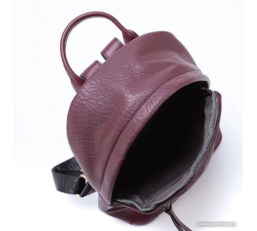 Городской рюкзак David Jones 823-7006-4-DBD темно-бордовый