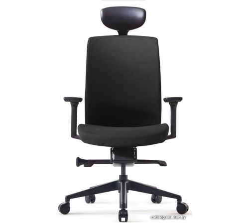 Офисное кресло Bestuhl J2G120L черная крестовина, черный
