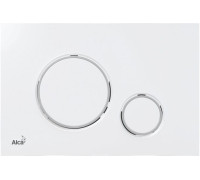 Панель смыва Alcaplast M770 белый/хром глянцевый