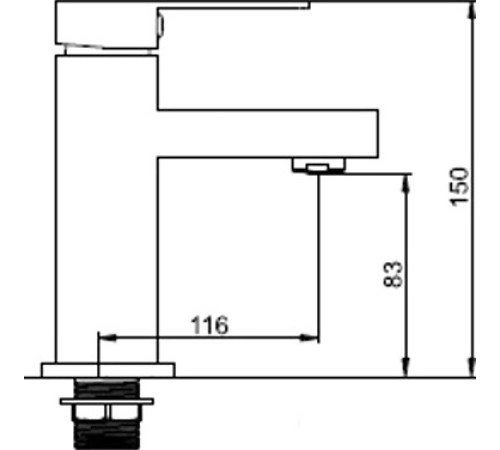 Смеситель Ledeme L71033