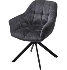 Стул M-City Pontus 626M05485 KN01-05 бежевыйBZ1046-21 коричневый/черный