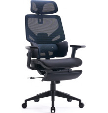 Офисное кресло CACTUS CS-CHR-MC01-BLBK черный/синий