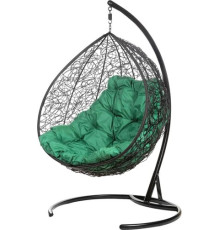 Подвесное кресло BiGarden Gemini черный/зеленый
