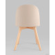 Стул Stool Group Fog с подушкой SL-7022DM бежевый, деревянные ножки