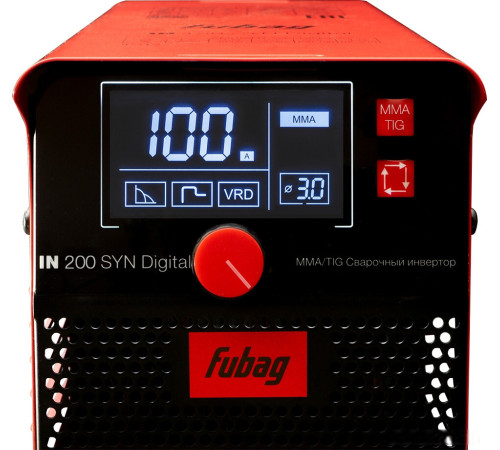 Сварочный инвертор Fubag IN 200 SYN Digital 41388