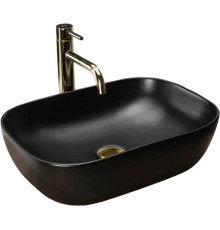 Умывальник Rea Belinda U8470 черный матовый