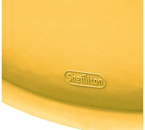 Стул Sheffilton SHT-S75-1 желтый RAL1021/хром лак