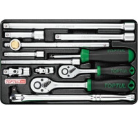 Универсальный набор инструментов Toptul GZA-1202 12 предметов