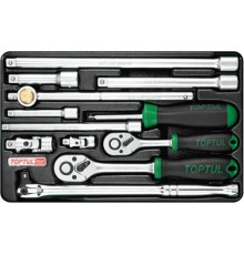 Универсальный набор инструментов Toptul GZA-1202 12 предметов