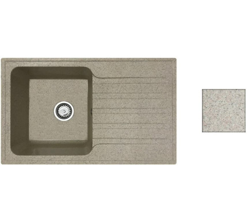Кухонная мойка БелЭворс Styl L темно-бежевый