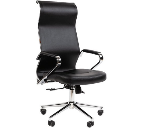 Офисное кресло CHAIRMAN 702 экопремиум черный