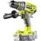 Ударная дрель-шуруповерт Ryobi R18PD7-220B 5133004295 с 2-мя АКБ, кейс
