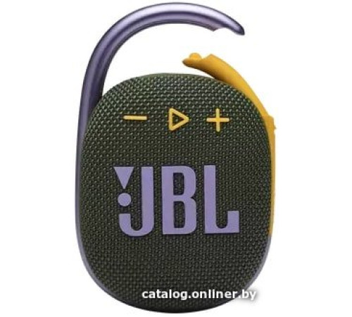 Беспроводная колонка JBL Clip 4 зеленый