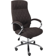 Офисное кресло AksHome Star ткань/темно-коричневый