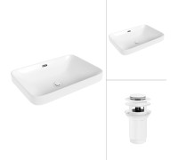 Умывальник Lauter 21441B + клапан 21190W