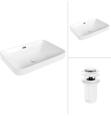 Умывальник Lauter 21441B + клапан 21190W