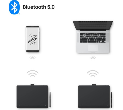 Графический планшет Huion Inspiroy Frego M L610 черный