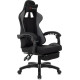 Игровое геймерское кресло Zombie Shadow черный/серый