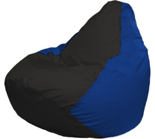 Кресло-мешок Flagman Груша Макси Г2.1-408 синий/черный
