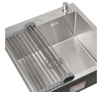 Кухонная мойка ARFEKA ECO AR мойка 500*500, роллер-мат, дозатор SATIN