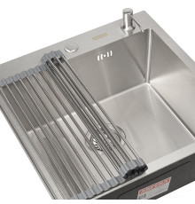 Кухонная мойка ARFEKA ECO AR мойка 500*500, роллер-мат, дозатор SATIN