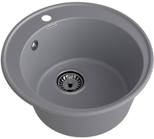 Кухонная мойка GranFest QUARZ Z-08 темно-серый