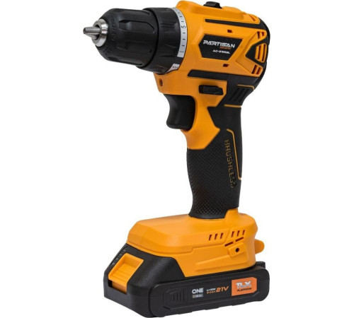 Дрель-шуруповерт Partisan AD-2155BL с 2-мя АКБ, кейс