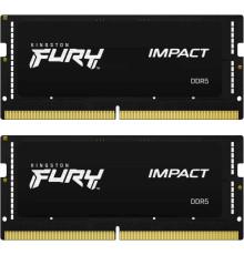 Оперативная память Kingston FURY Impact 2x32 ГБ DDR5 4800 МГц KF548S38IBK2-64